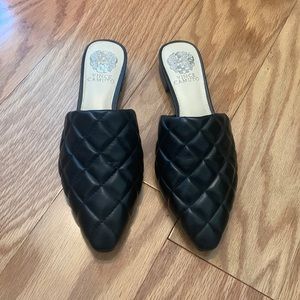 Vince Camuto Mule w leather cushion top